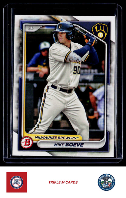 2024 Bowman #BP-138 Mike Boeve Prospects