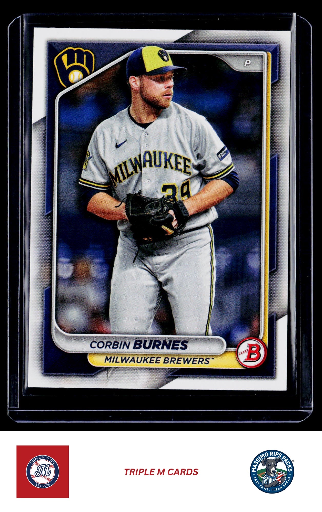 2024 Bowman #45 Corbin Burnes