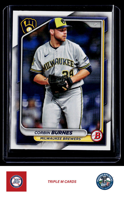2024 Bowman #45 Corbin Burnes