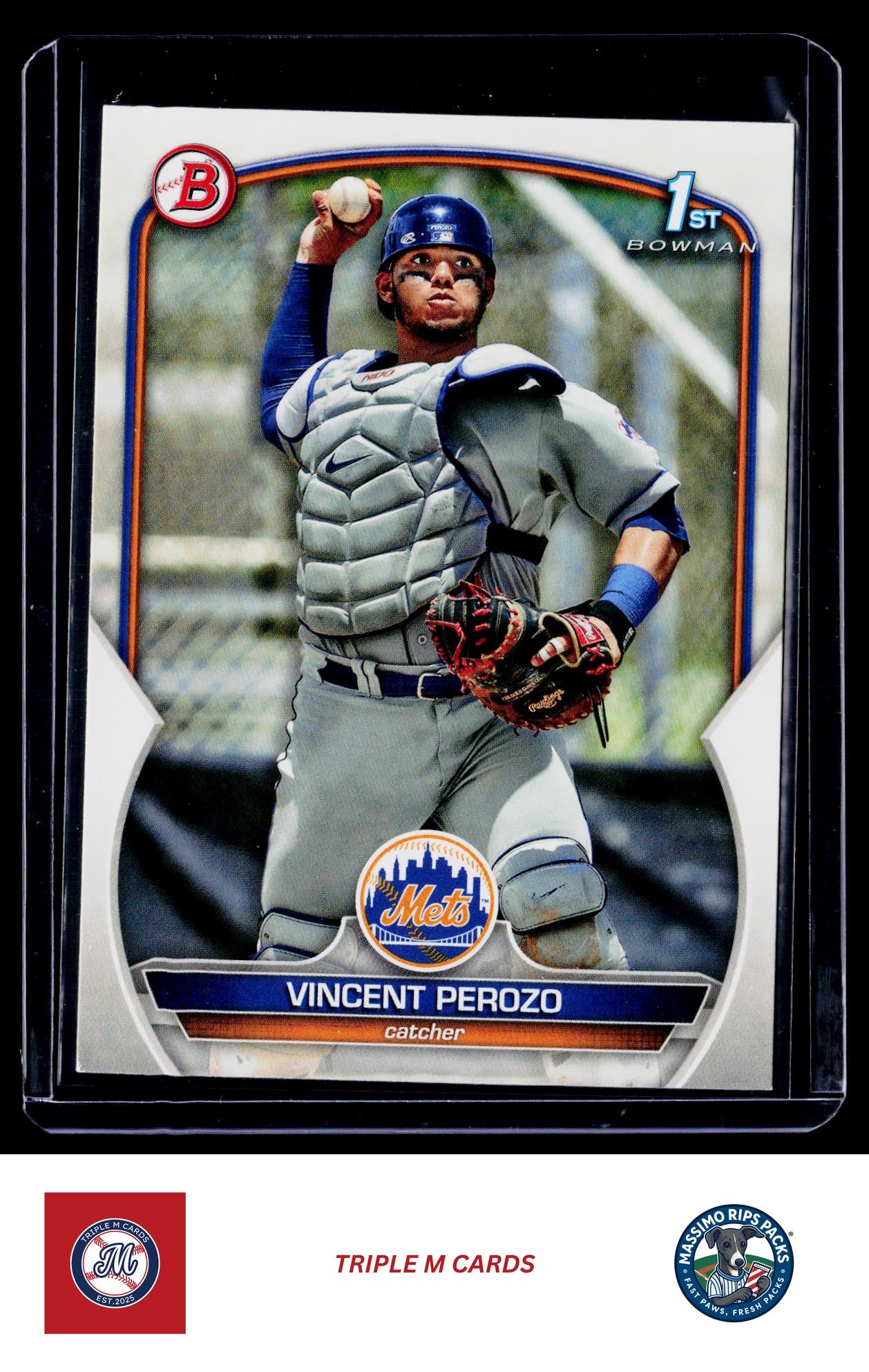 2023 Bowman #BP-102 Vincent Perozo Prospects