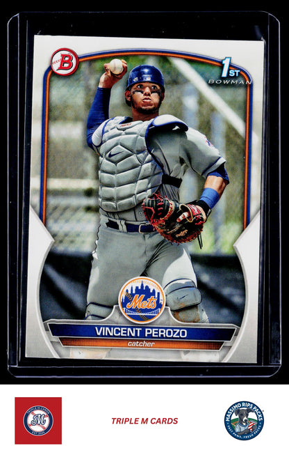 2023 Bowman #BP-102 Vincent Perozo Prospects
