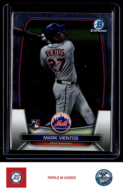 2023 Bowman Chrome #43 Mark Vientos