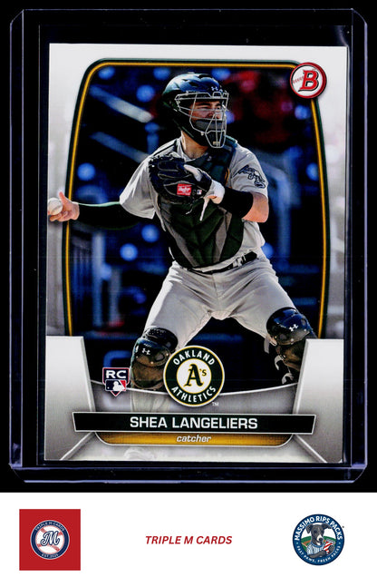 2023 Bowman #3 Shea Langeliers