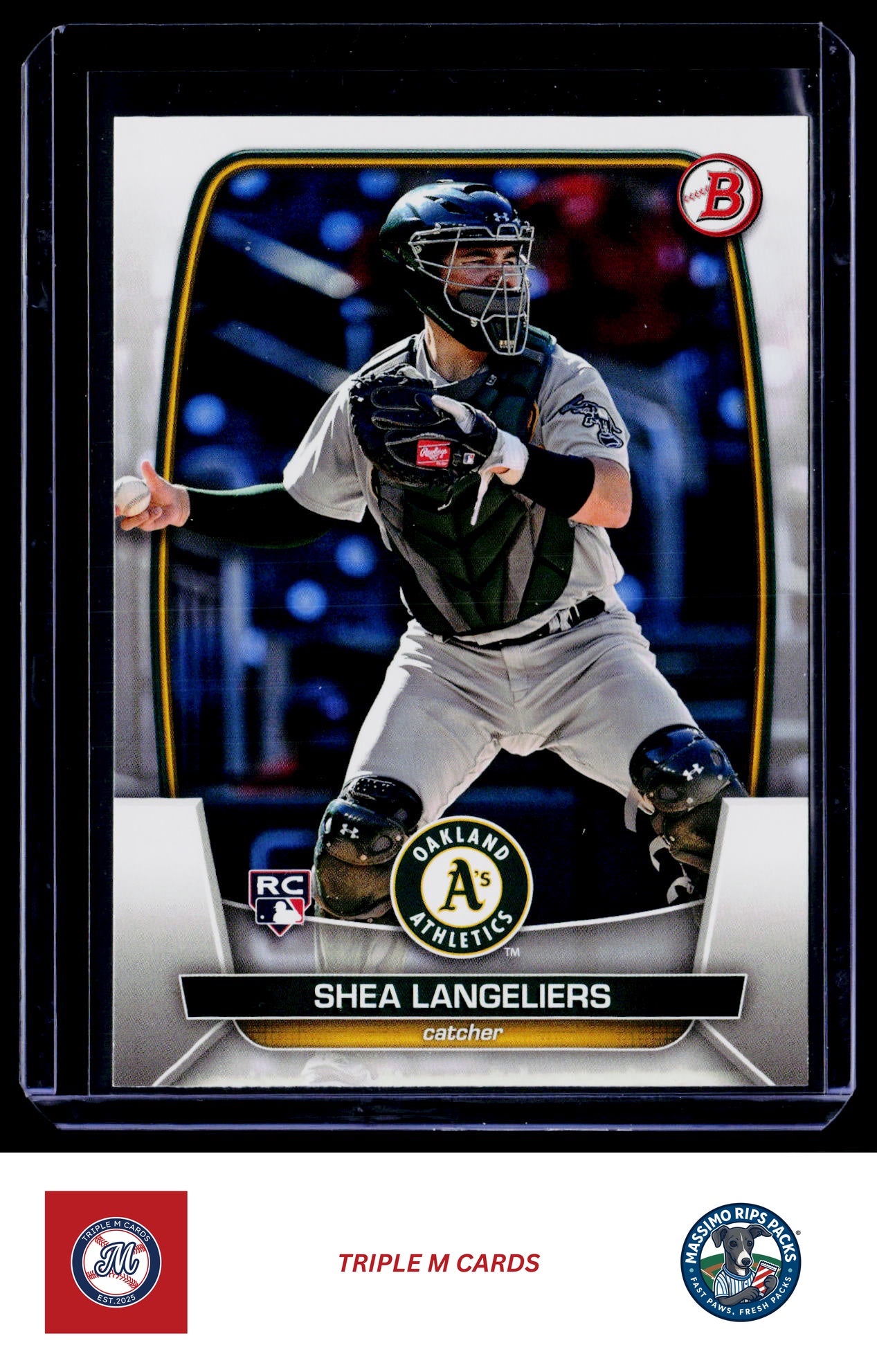 2023 Bowman #3 Shea Langeliers