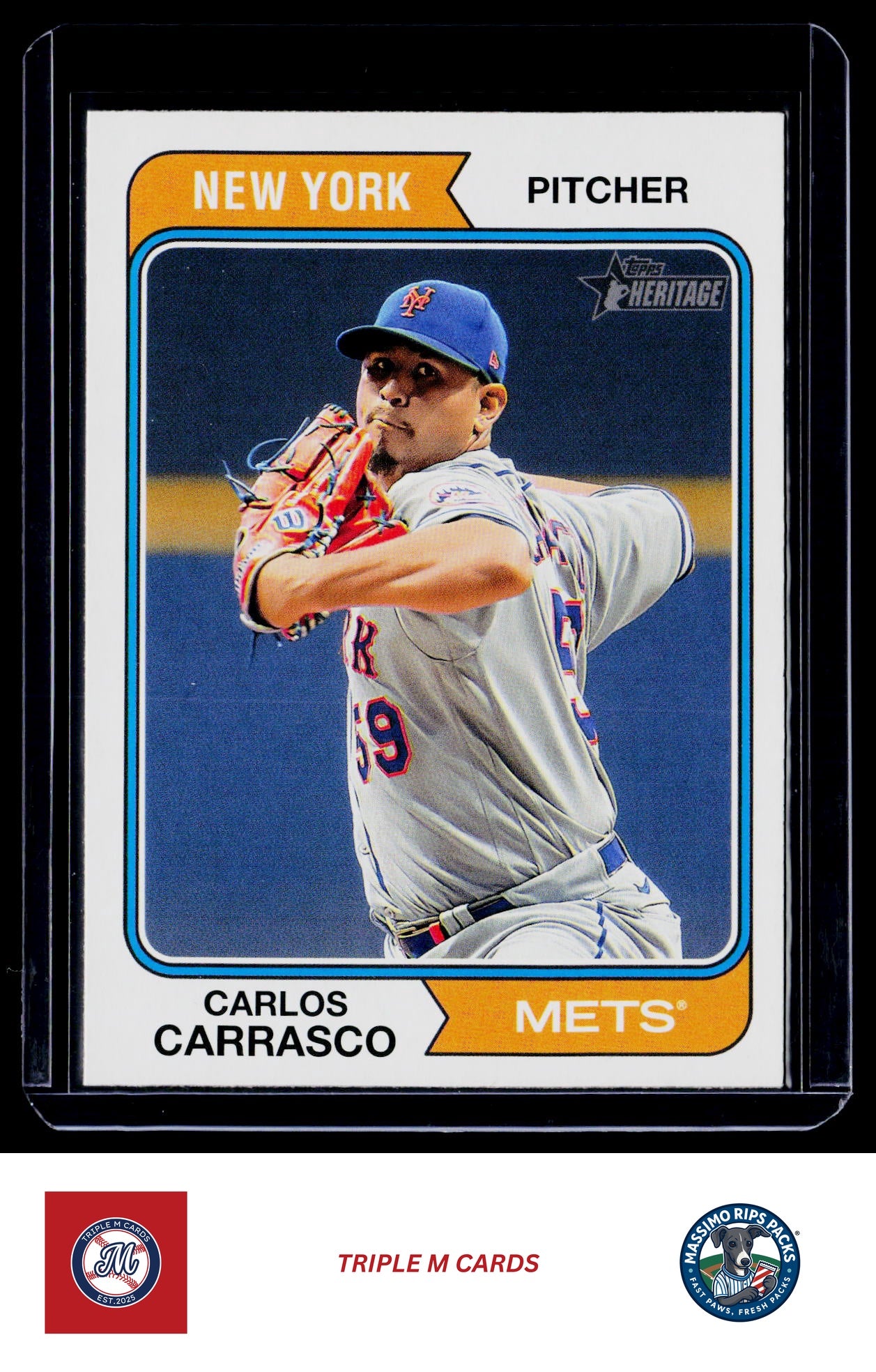 2023 Topps Heritage #145 Carlos Carrasco