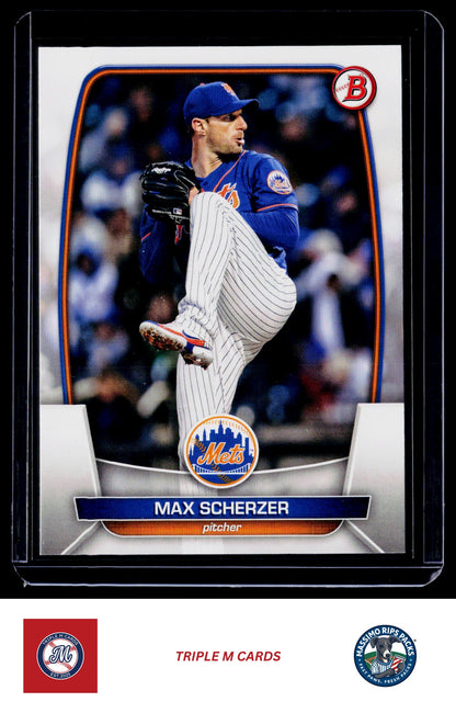 2023 Bowman #53 Max Scherzer