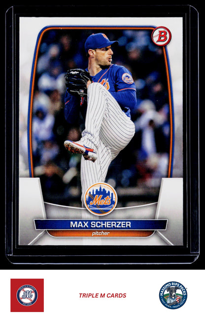 2023 Bowman #53 Max Scherzer