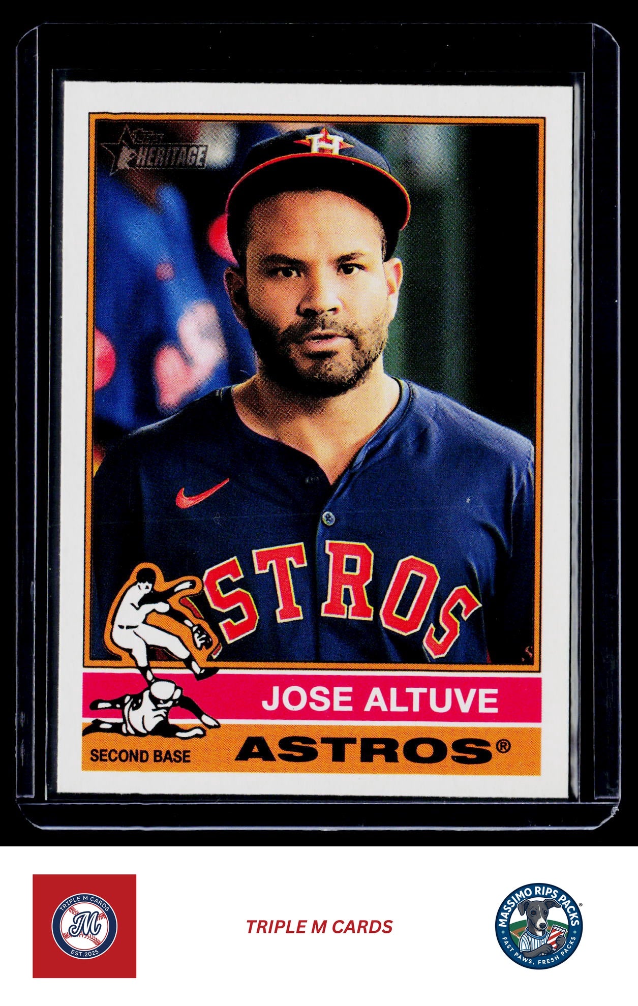 2025 Topps Heritage #56 Jose Altuve