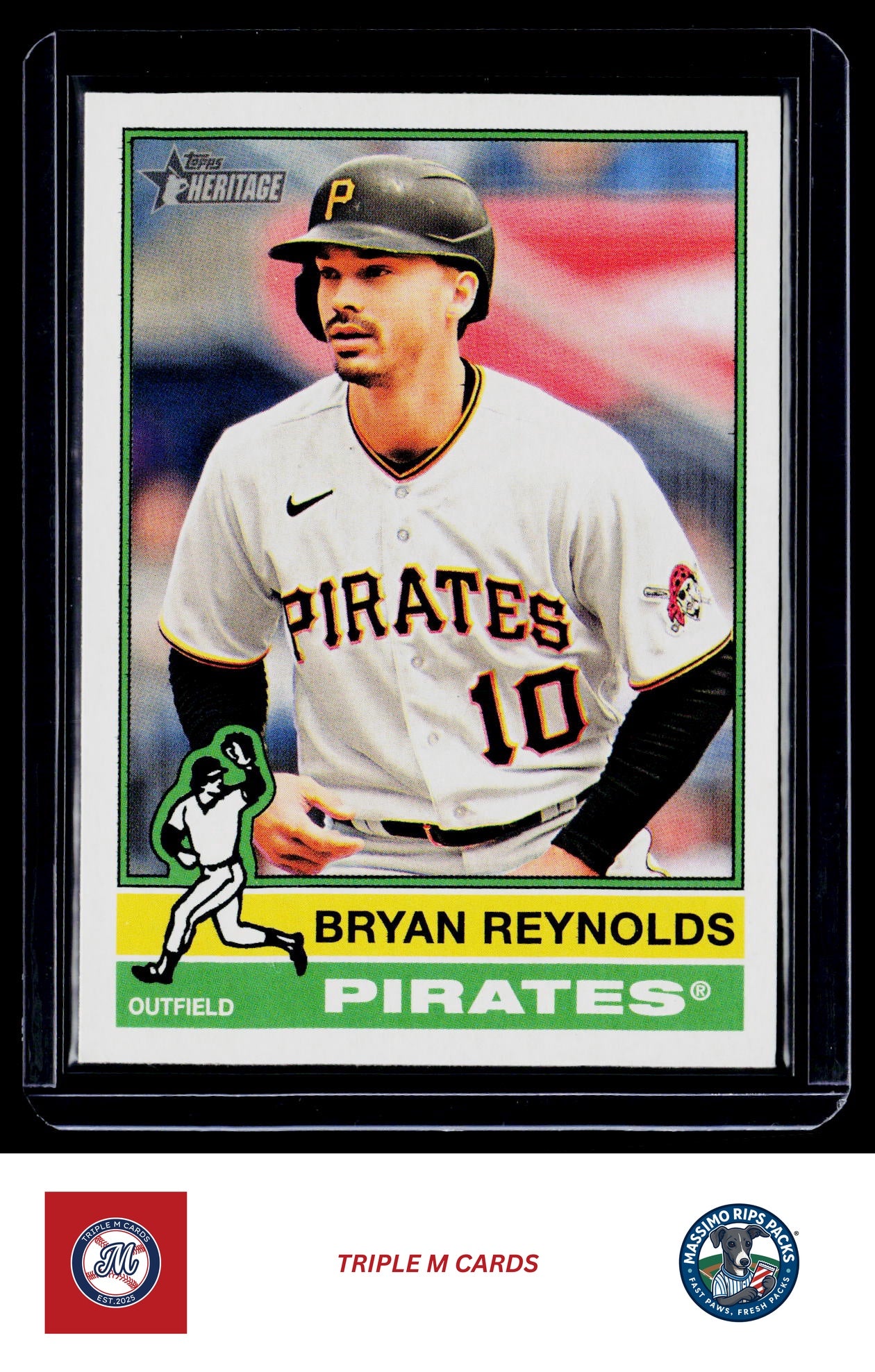 2025 Topps Heritage #47 Bryan Reynolds