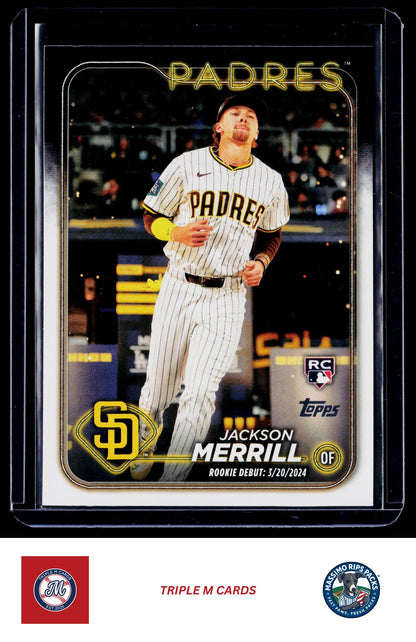2024 Topps Update #US169 Jackson Merrill