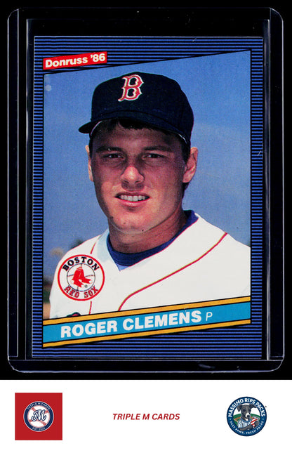 1986 Donruss #172 Roger Clemens