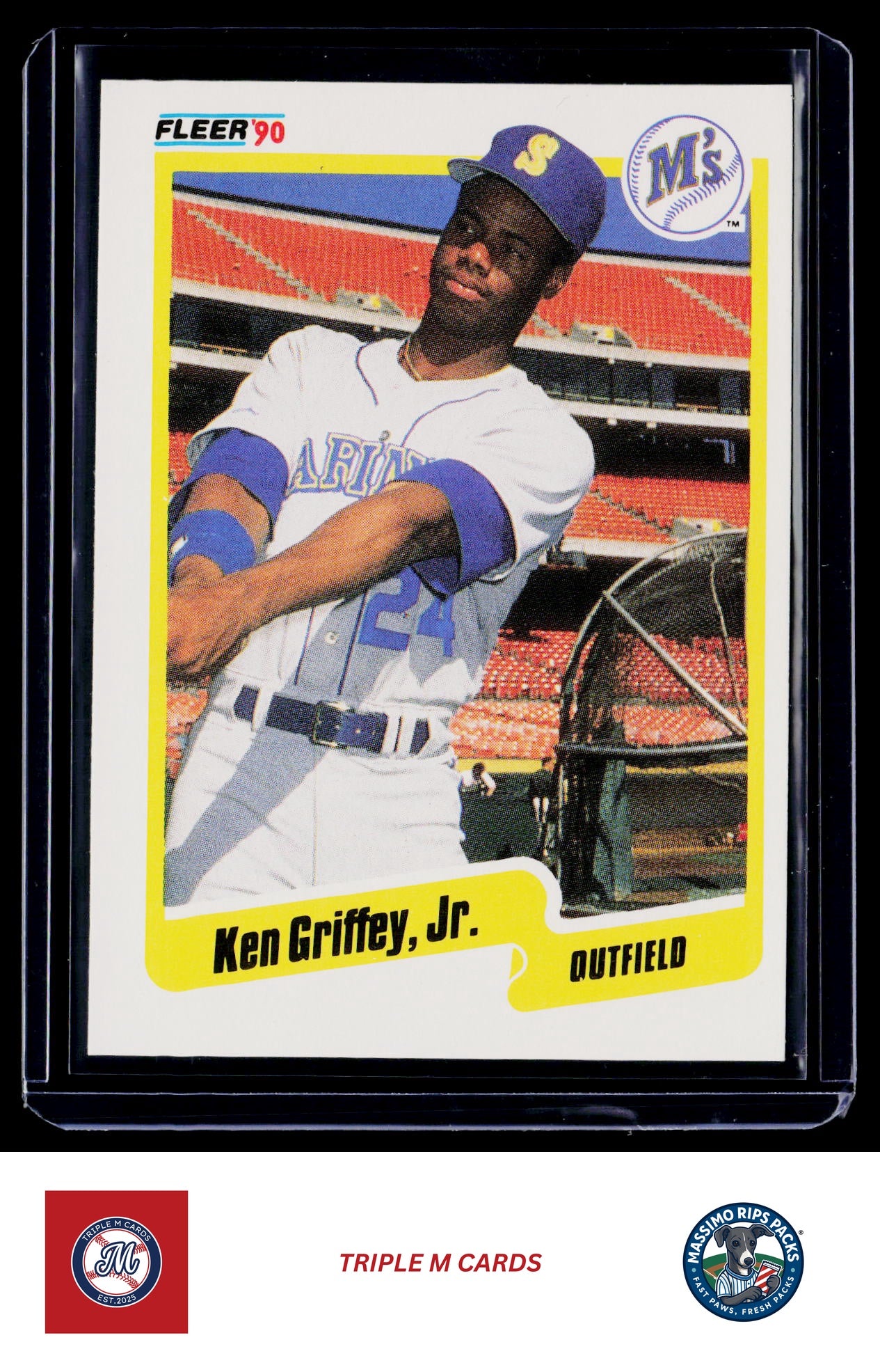 1990 Fleer #513 Ken Griffey, Jr.