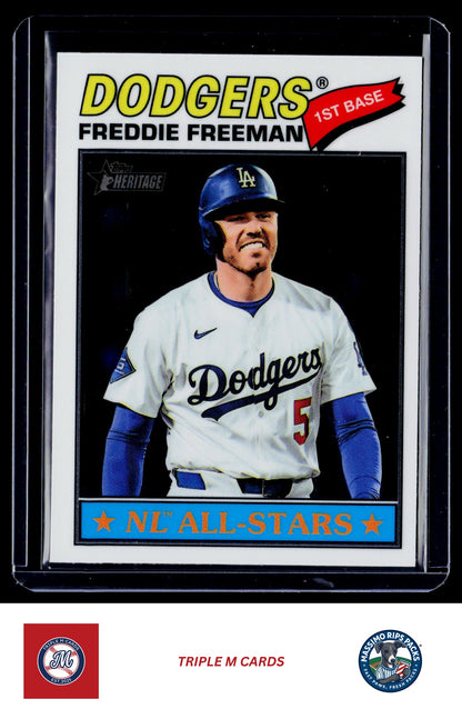 2026 Topps Heritage #350 Freddie Freeman Chrome