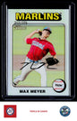 2024 Topps Heritage #492 Max Meyer Chrome Silver Refractor #/225