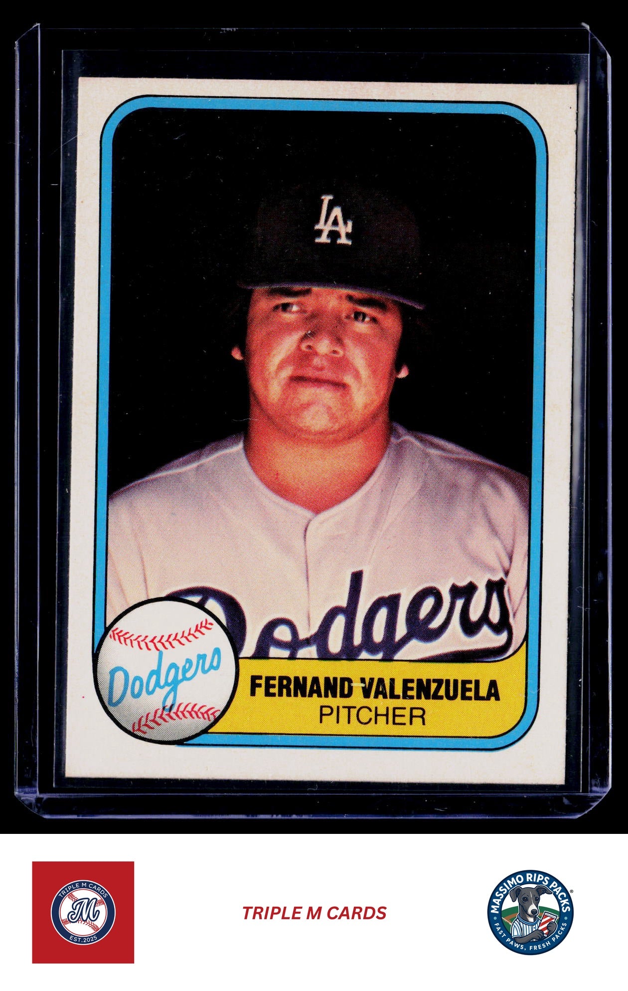 1981 Fleer #140 Fernando Valenzuela
