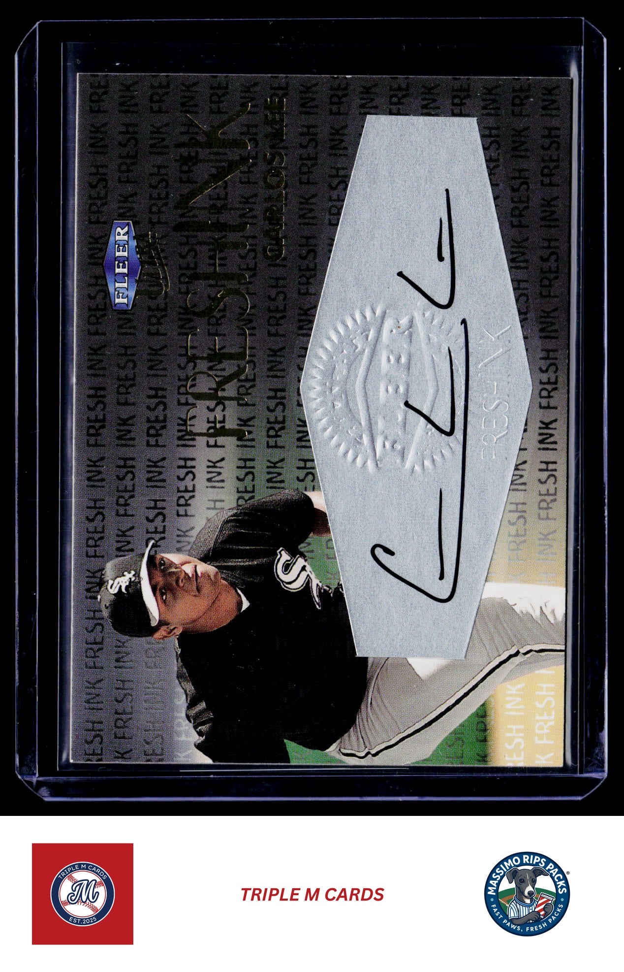 2000 Ultra #NNO Carlos Lee Fresh Ink #/900