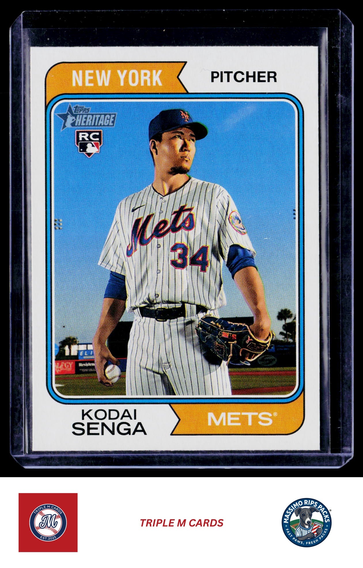 2023 Topps Heritage #80b Kodai Senga