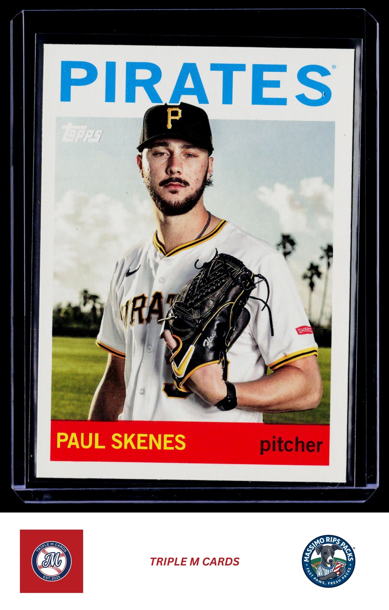 2025 Topps Archives #43 Paul Skenes