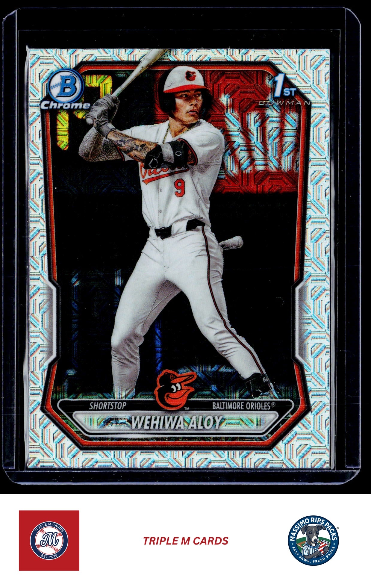 2026 Bowman #BCP-135 Wehiwa Aloy Chrome Prospects Mojo Refractor