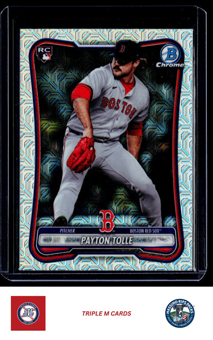 2026 Bowman #26 Payton Tolle Chrome Mojo Refractors
