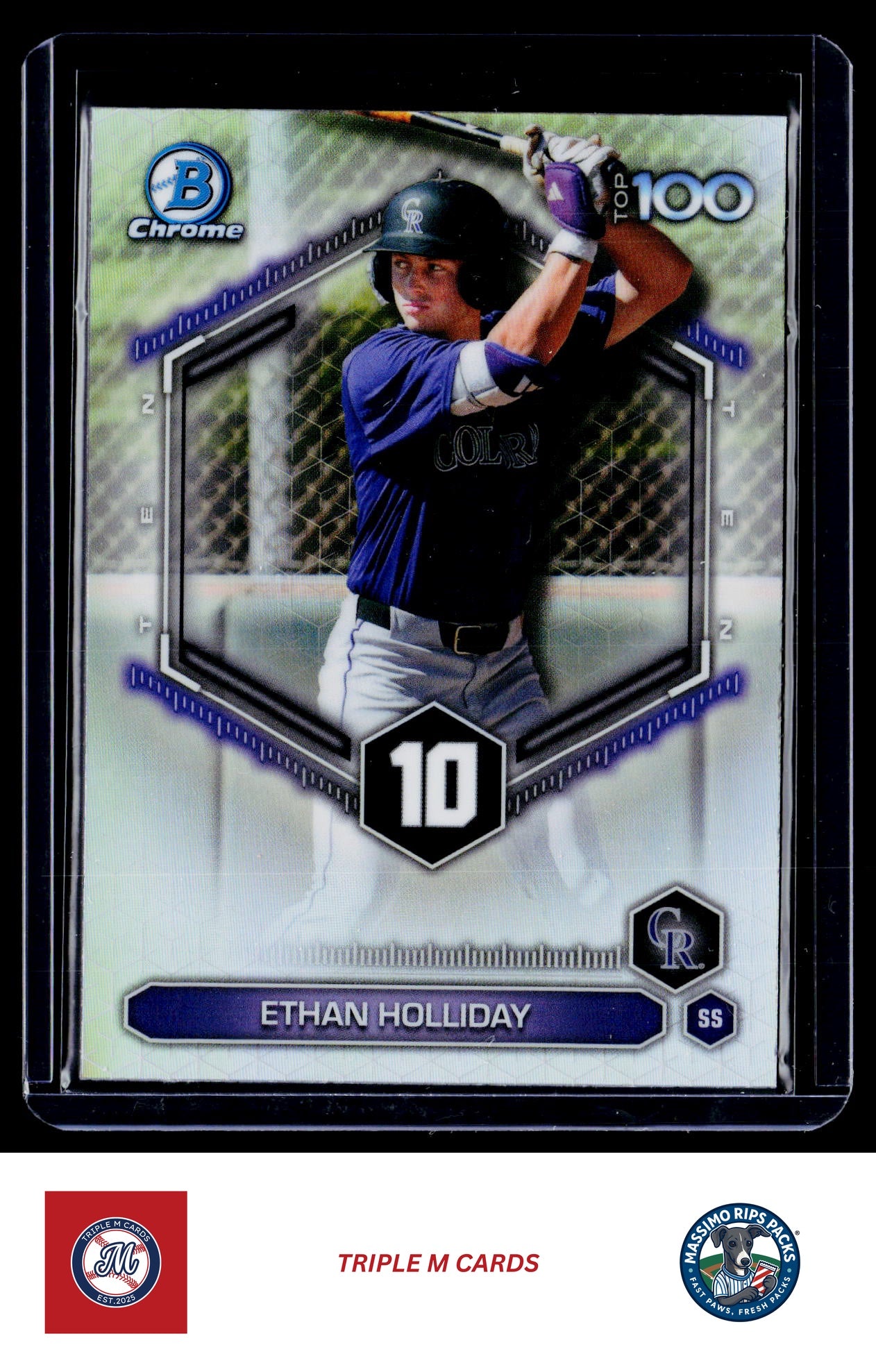 2026 Bowman #BTP-10 Ethan Holliday Bowman Scouts' Top 100