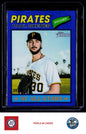 2026 Topps Heritage #33 Paul Skenes Chrome Blue Refractors #/150