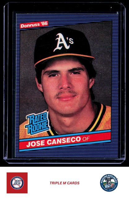 1986 Donruss #39 Jose Canseco