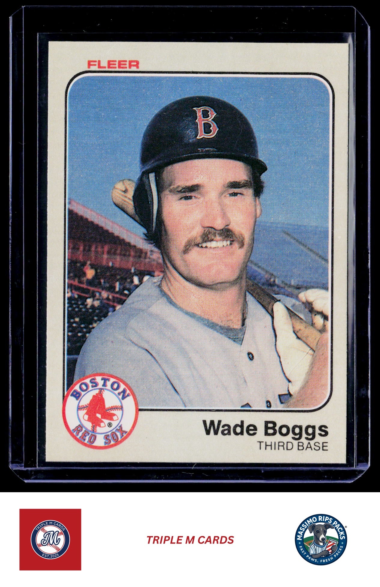 1983 Fleer #179 Wade Boggs