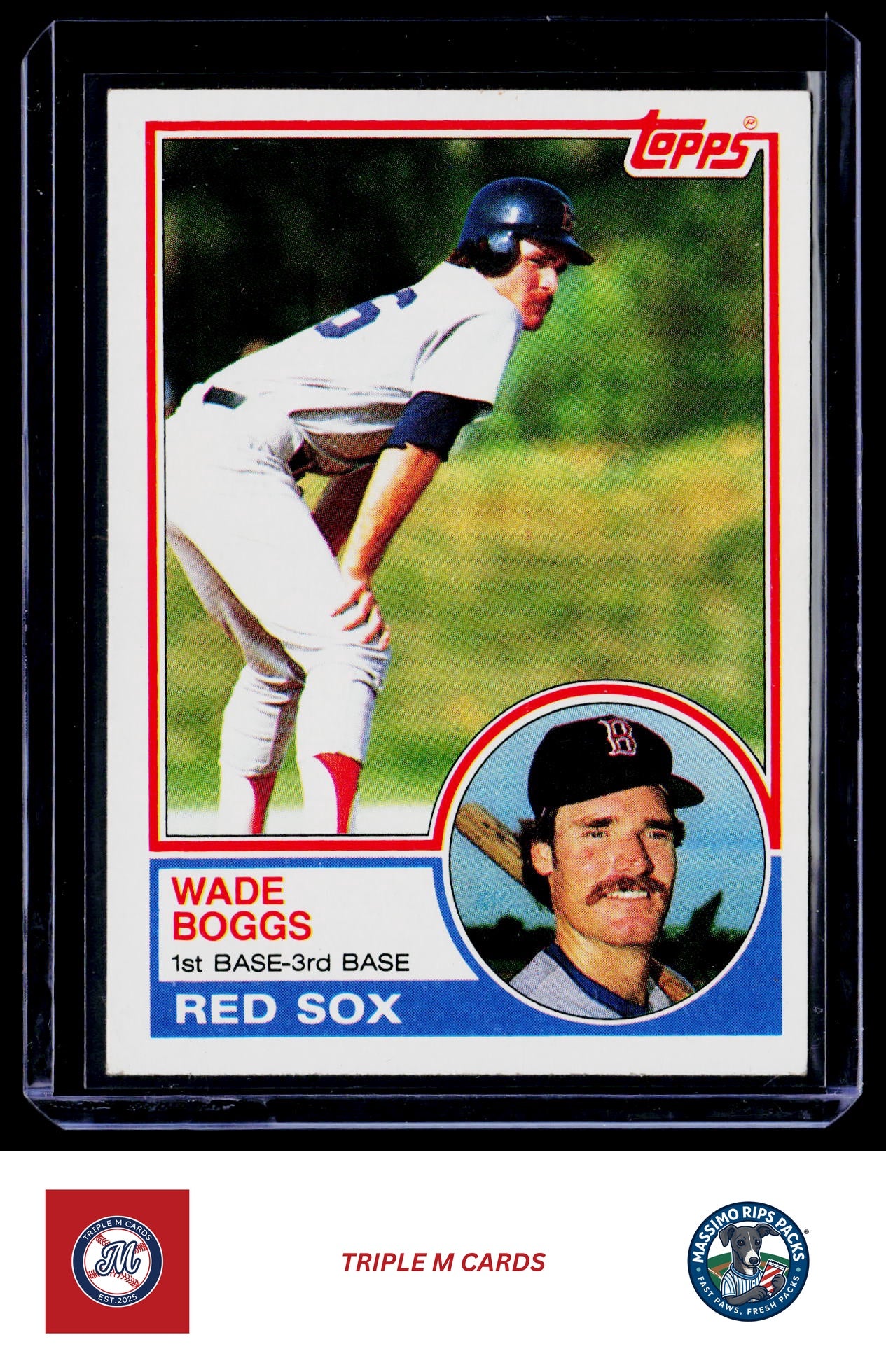 1983 Topps #498 Wade Boggs