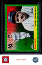 2025 Topps Chrome Platinum #418 Babe Ruth Green Vibrations Refractors #/99