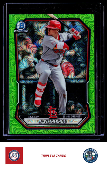 2026 Bowman #BCP-115 JJ Wetherholt