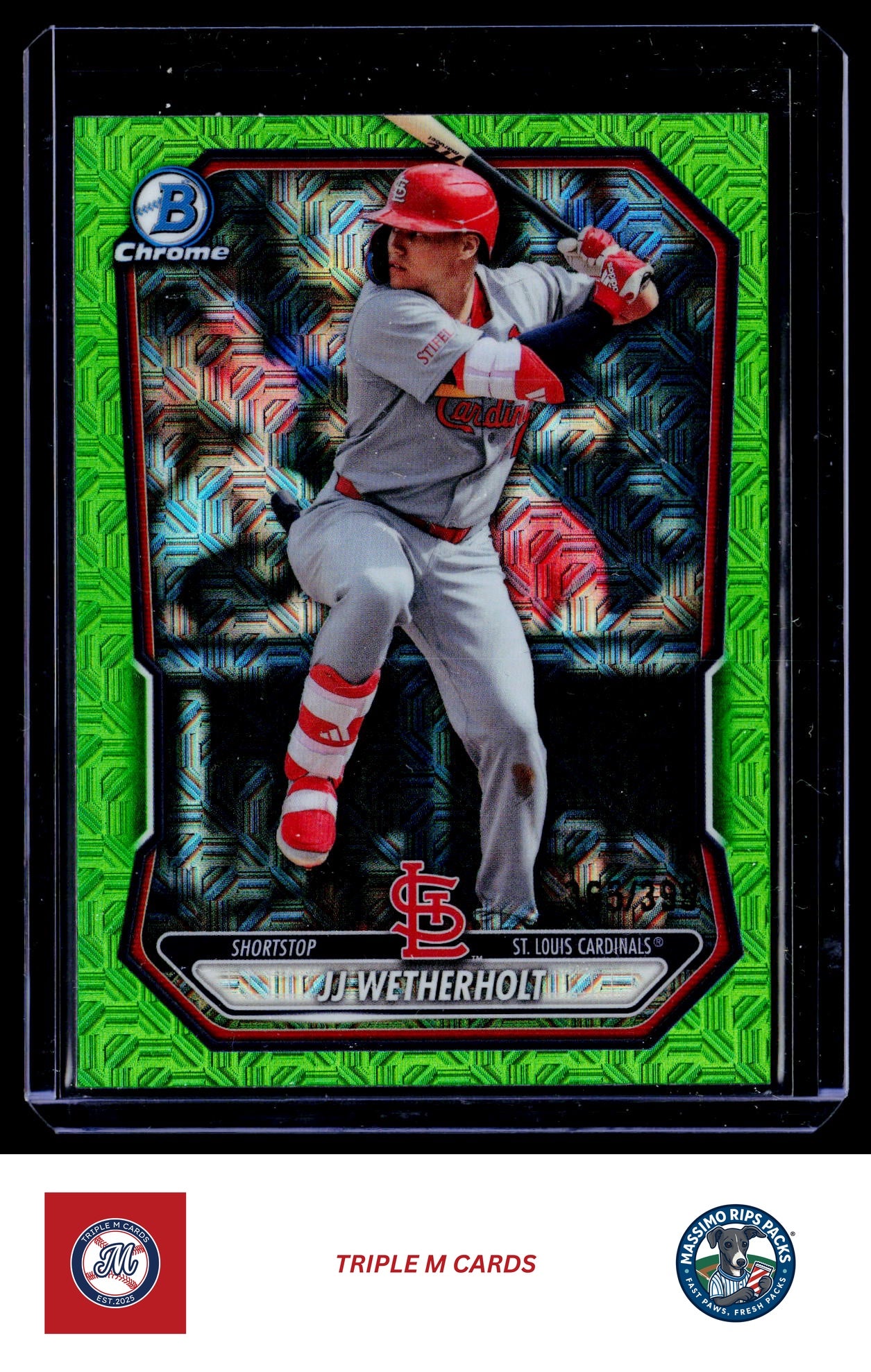 2026 Bowman #BCP-115 JJ Wetherholt