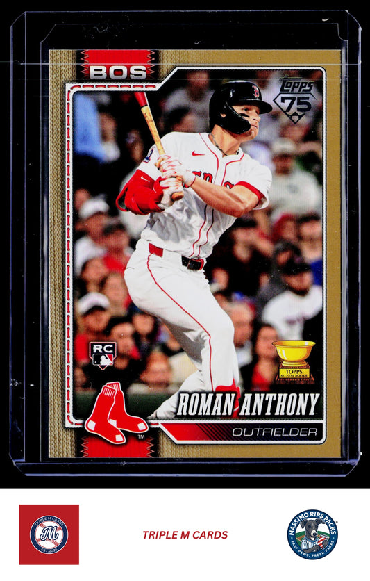 2026 Topps #189 Roman Anthony Gold #/2026