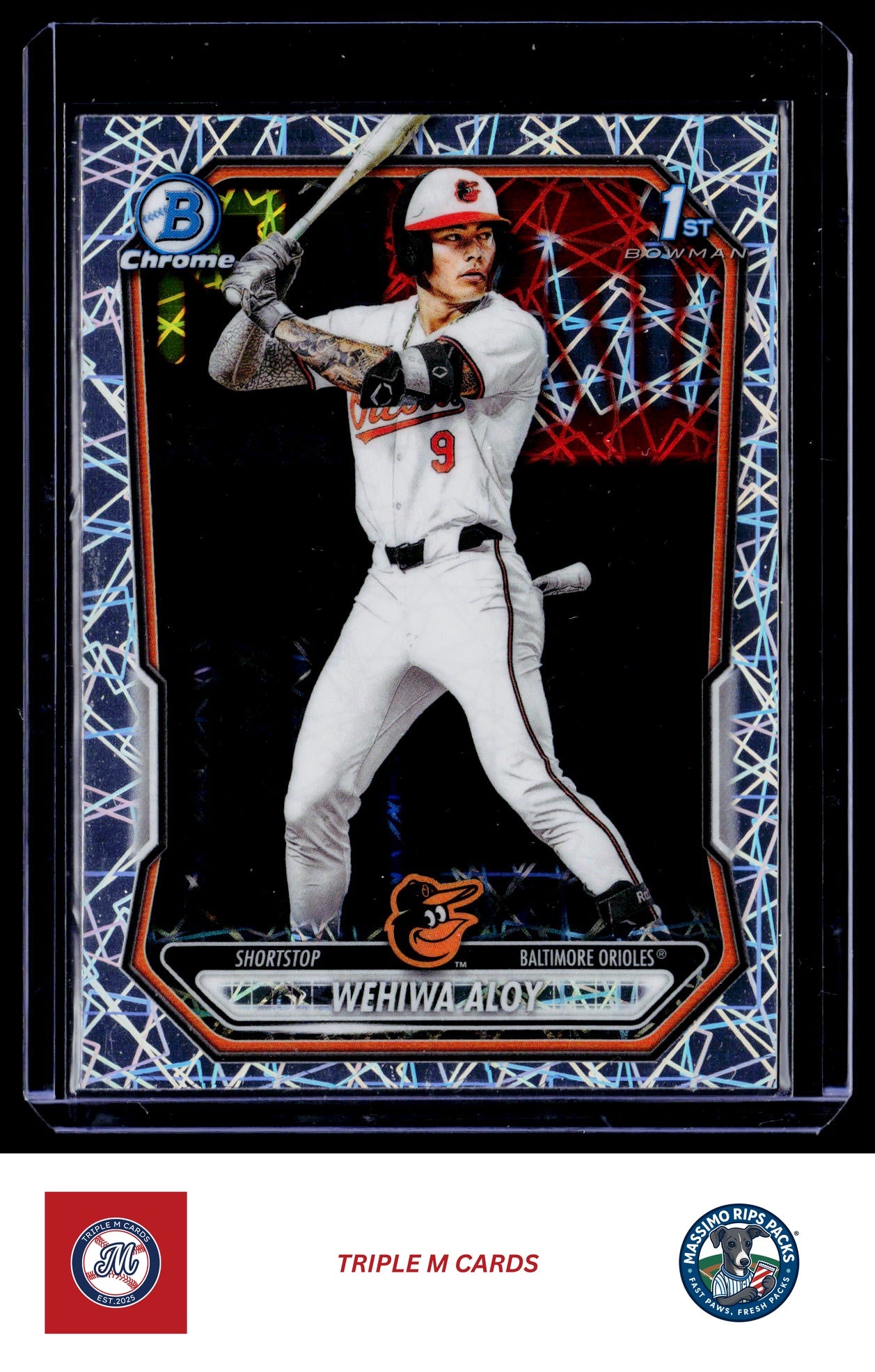 2026 Bowman #BCP-135 Wehiwa Aloy Chrome Prospects Lazer Refractor