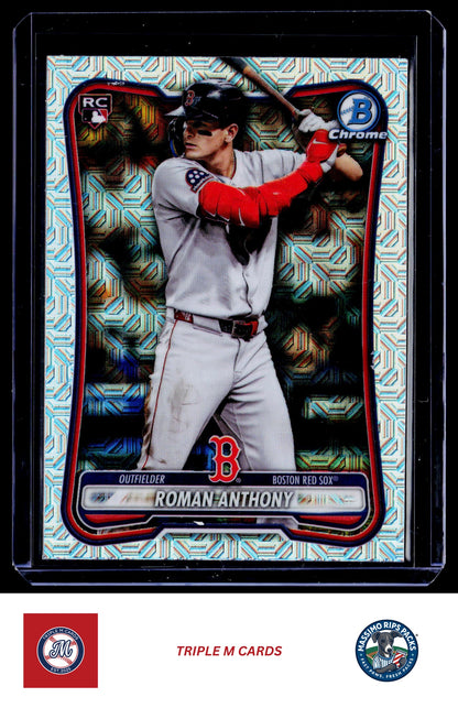 2026 Bowman #18 Roman Anthony Chrome Mojo Refractors