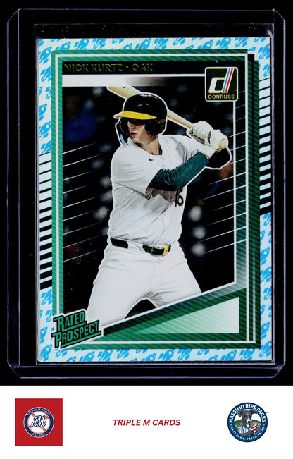 2025 Donruss #154 Nick Kurtz Holo