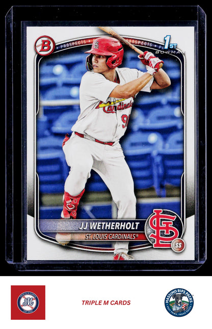 2025 Bowman #BP-22 JJ Wetherholt Prospects