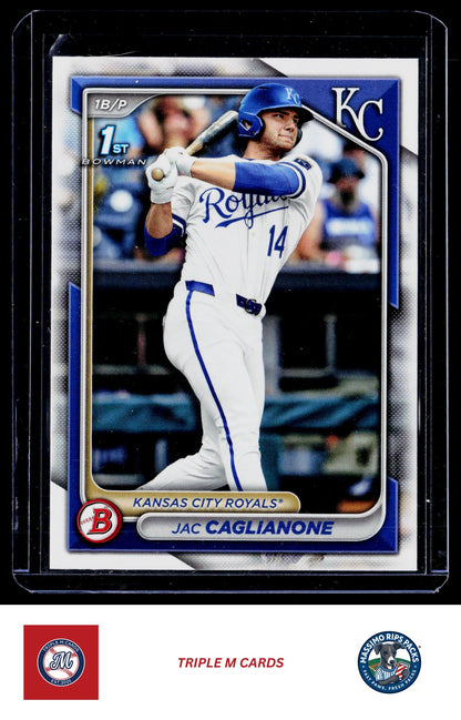 2024 Bowman Draft #BD-8 Jac Caglianone