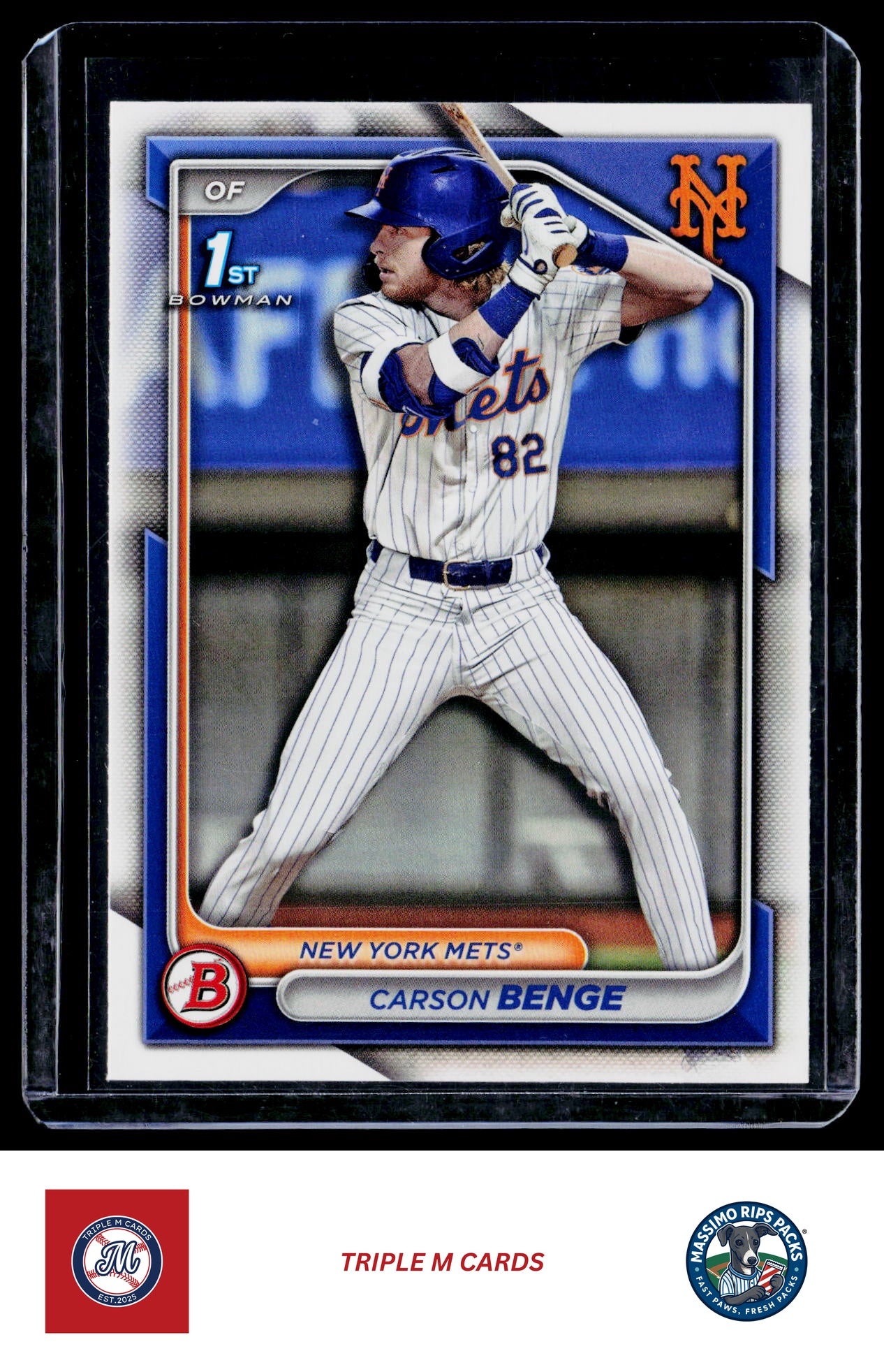 2024 Bowman Draft #BD-28 Carson Benge