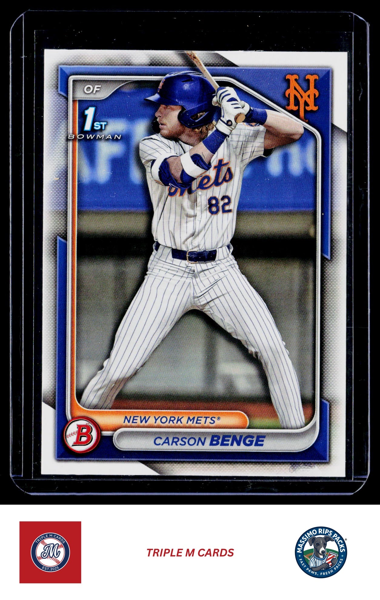 2024 Bowman Draft #BD-28 Carson Benge