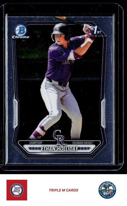 2026 Bowman #BCP-1 Ethan Holliday Chrome Prospects