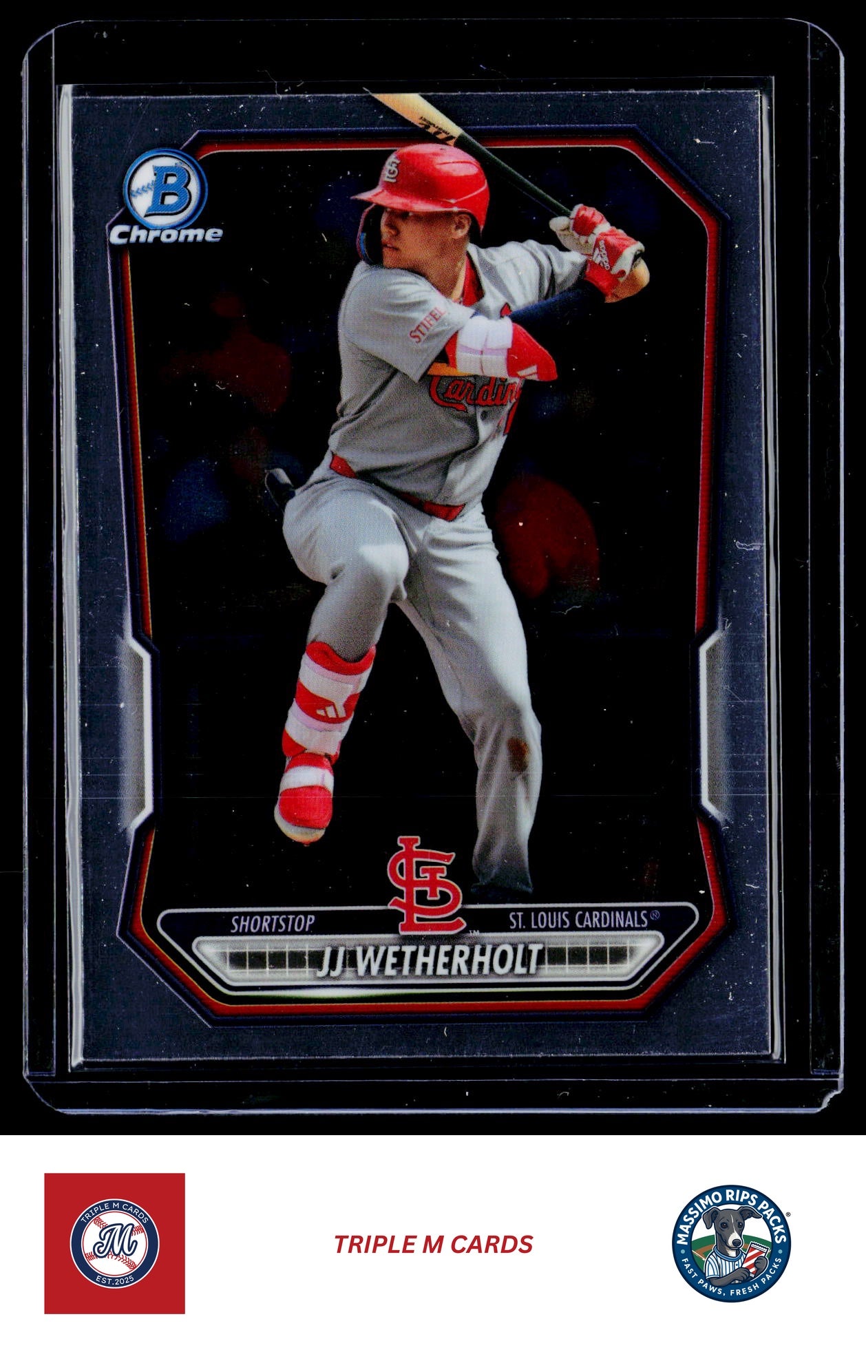 2026 Bowman #BCP-115 JJ Wetherholt Chrome Prospects