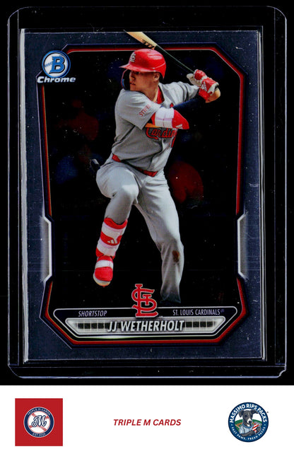 2026 Bowman #BCP-115 JJ Wetherholt Chrome Prospects