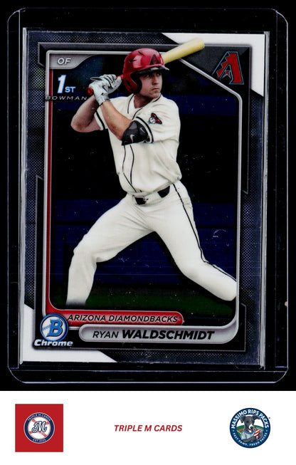 2024 Bowman Draft #BDC-18 Ryan Waldschmidt Chrome