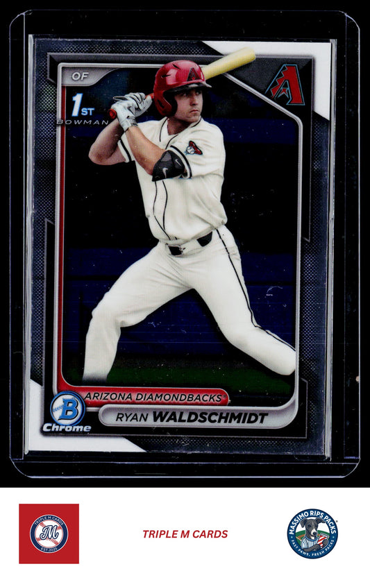 2024 Bowman Draft #BDC-18 Ryan Waldschmidt Chrome