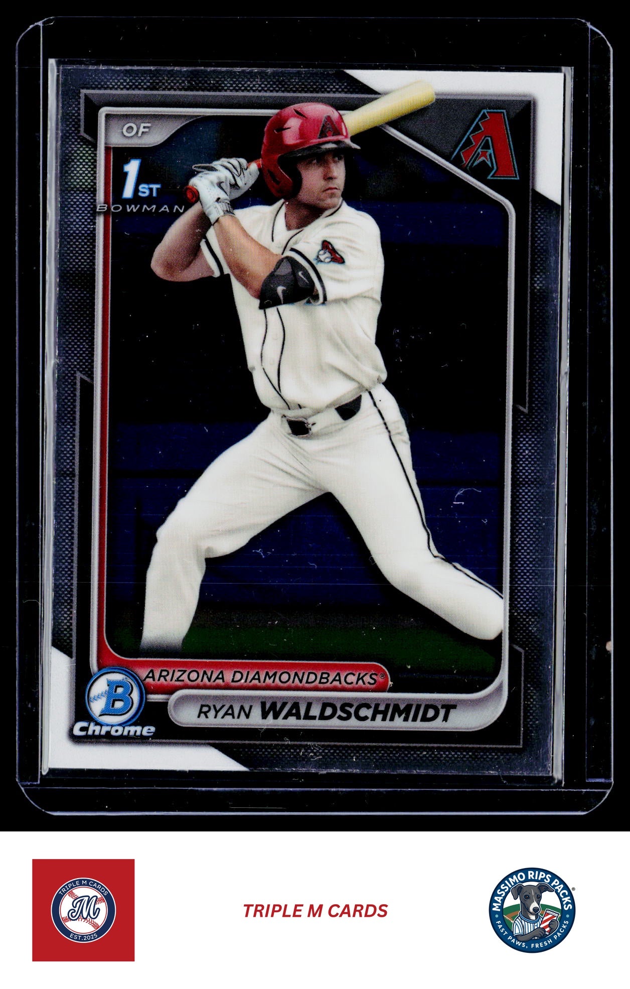2024 Bowman Draft #BDC-18 Ryan Waldschmidt Chrome