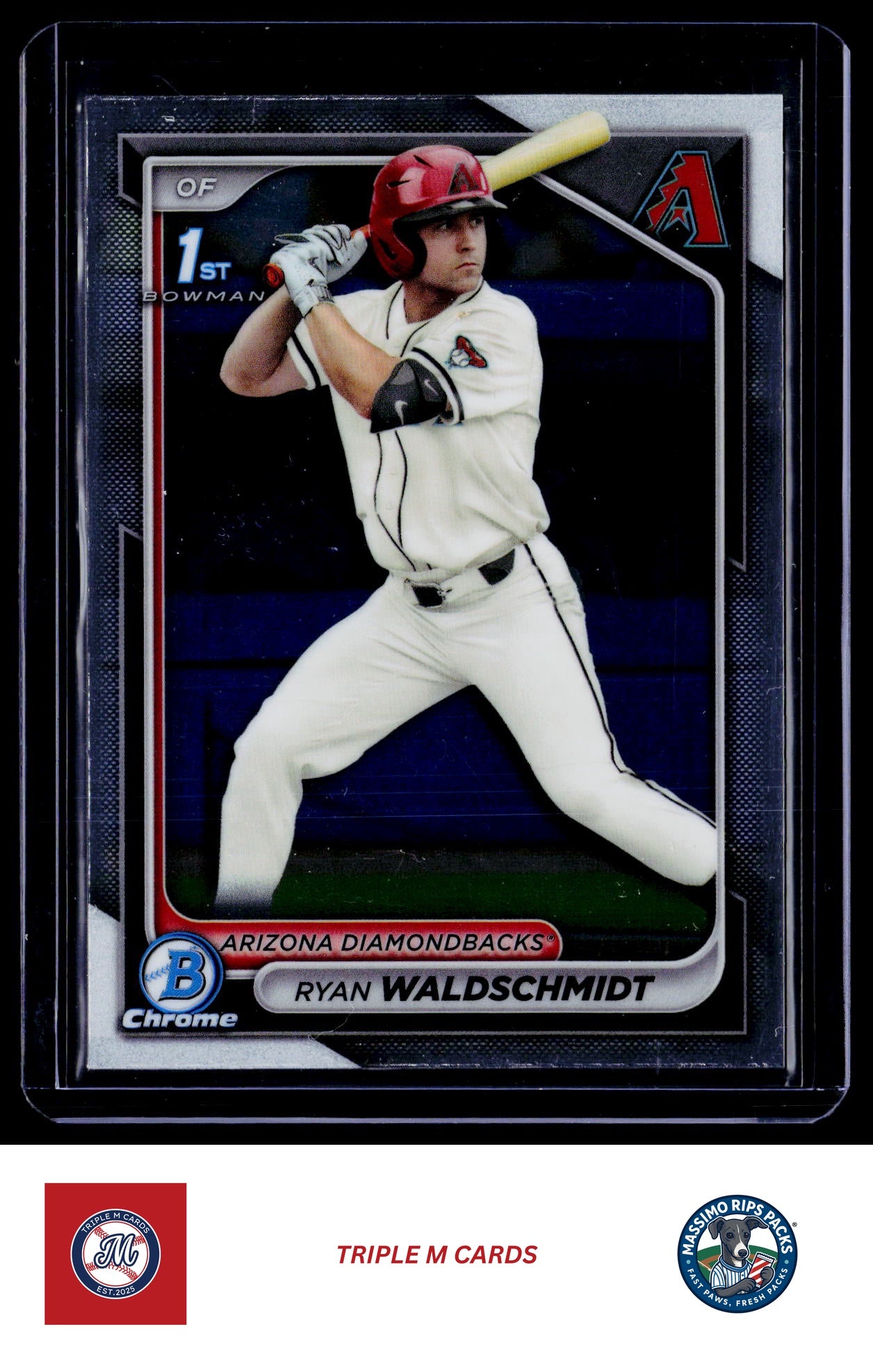 2024 Bowman Draft #BDC-18 Ryan Waldschmidt Chrome Refractor