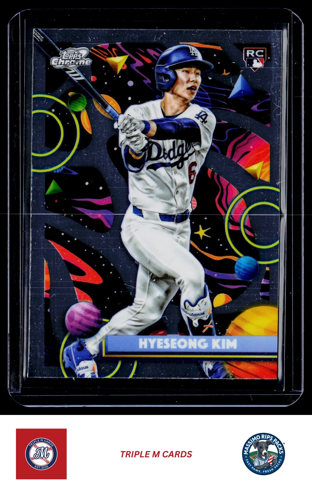 2025 Topps Chrome Cosmic #181 Hyeseong Kim