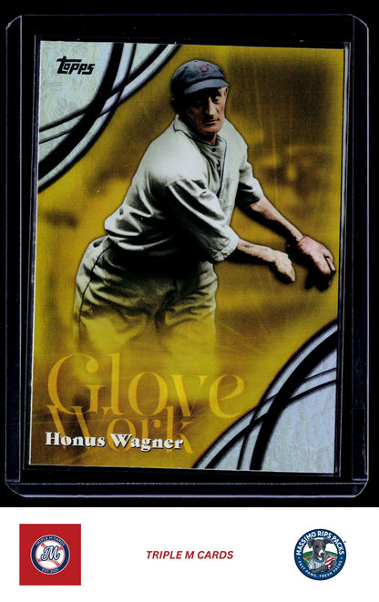2026 Topps #GW-40 Honus Wagner Glove Work