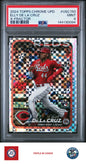 2024 Topps Chrome Update #USC150 Elly De La Cruz X-Fractors PSA 9